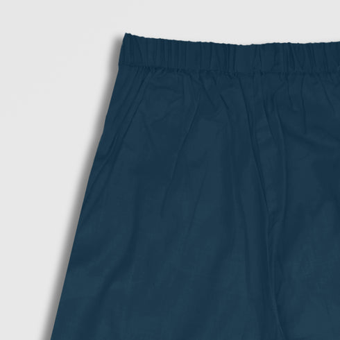 GIRLS EMBROIDERED 2 PCS SET - Teal